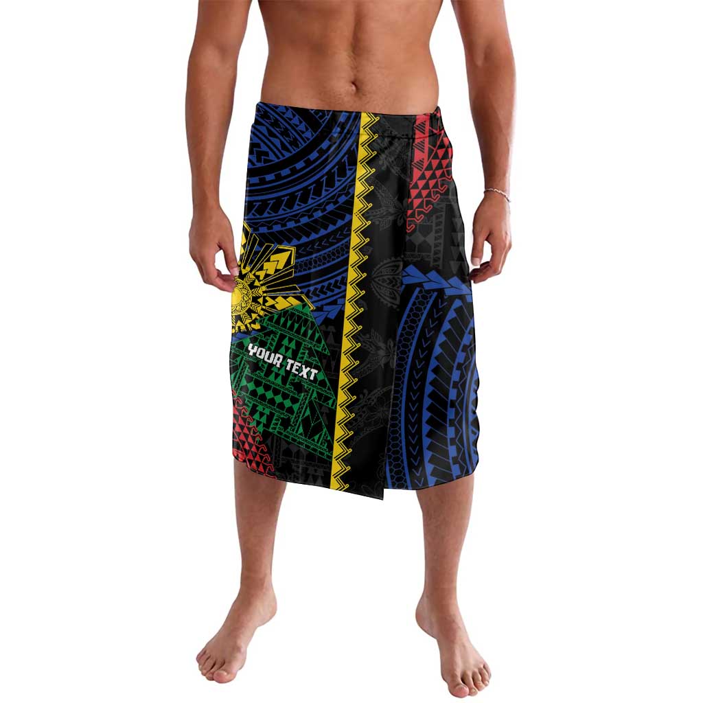 Personalised Philippines Christmas Lavalava Xmas Tree Filipino Tribal Patterns - Polynesian Pride