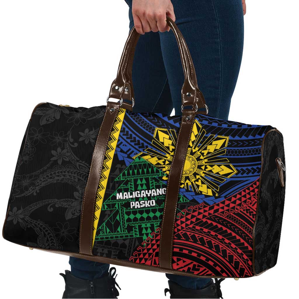 Philippines Christmas Travel Bag Xmas Tree Filipino Tribal Patterns DT05 - Polynesian Pride