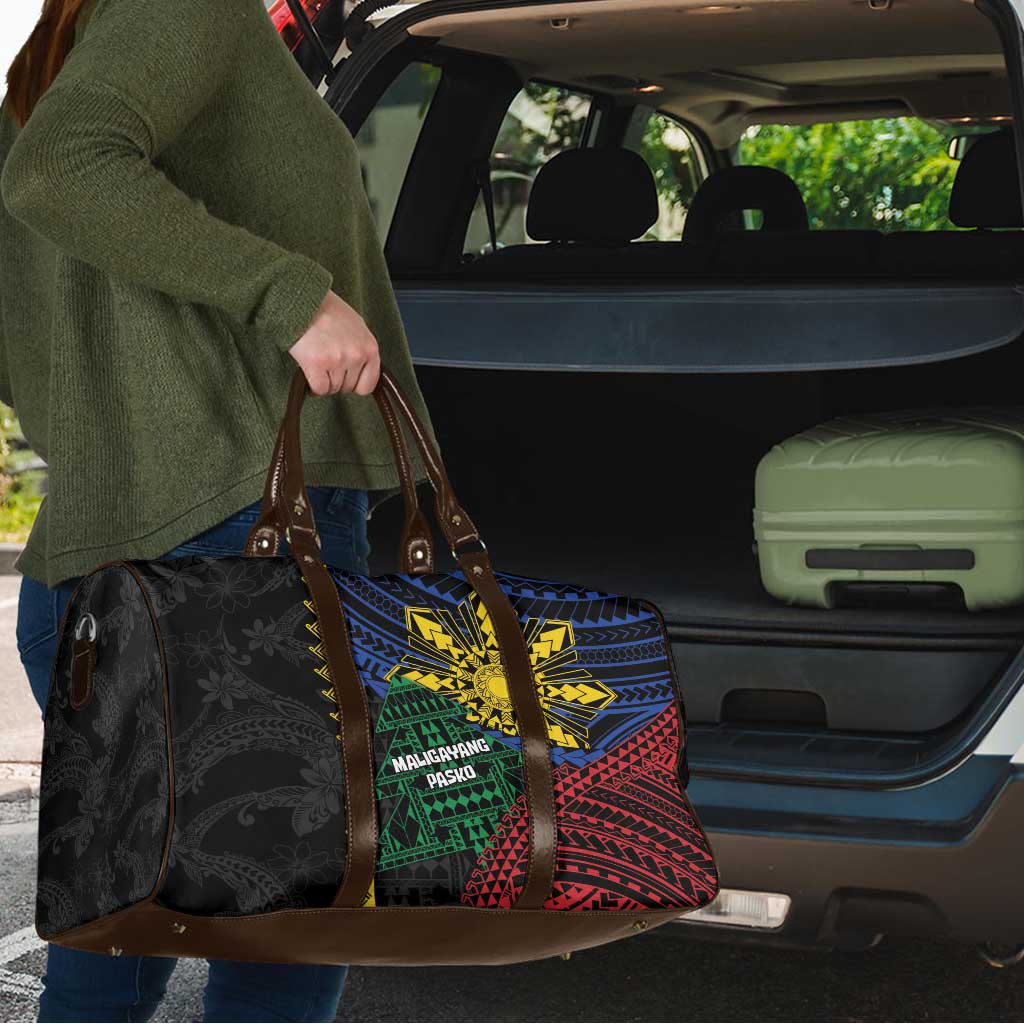 Philippines Christmas Travel Bag Xmas Tree Filipino Tribal Patterns DT05 - Polynesian Pride