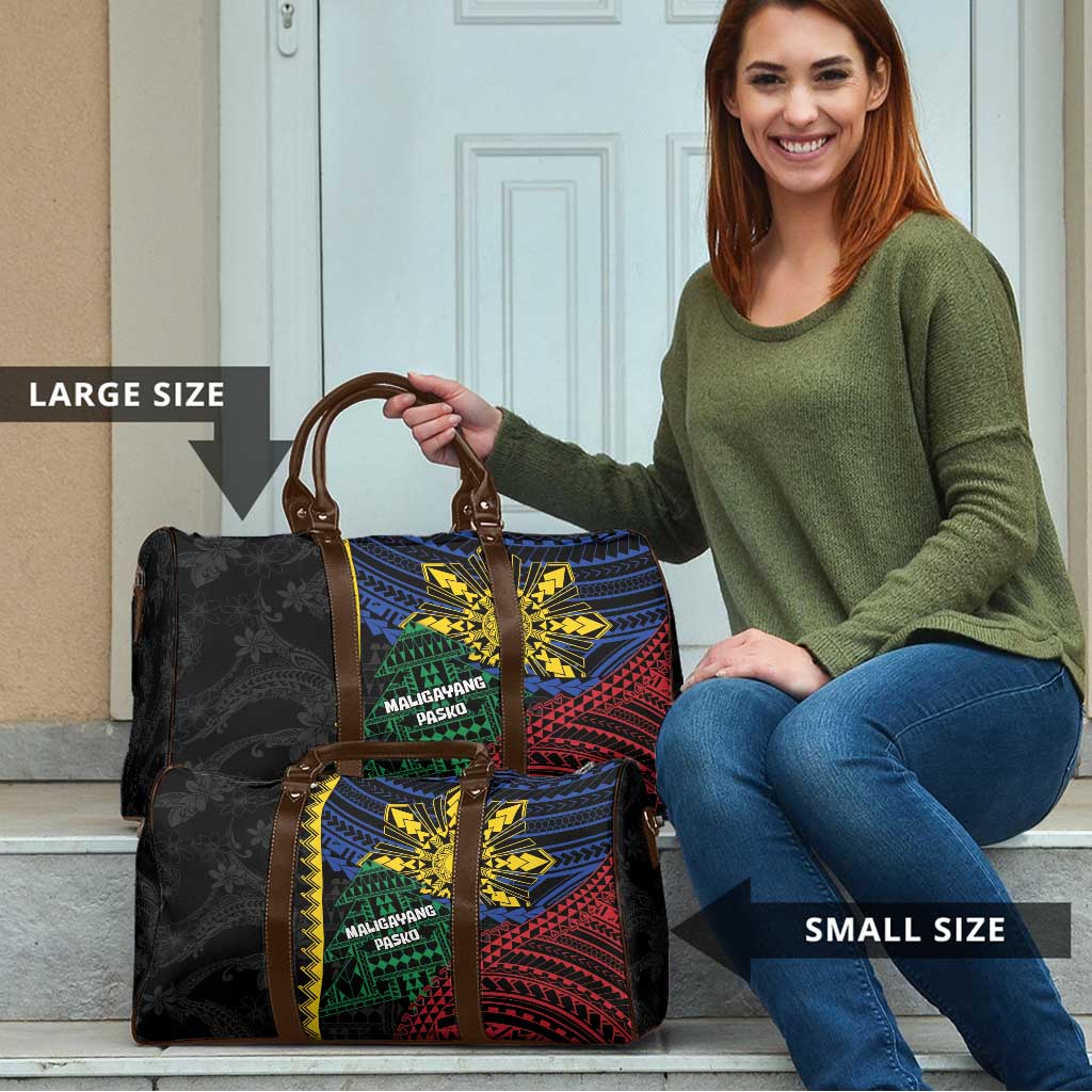 Philippines Christmas Travel Bag Xmas Tree Filipino Tribal Patterns DT05 - Polynesian Pride