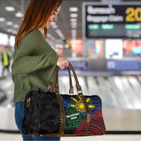 Philippines Christmas Travel Bag Xmas Tree Filipino Tribal Patterns DT05 - Polynesian Pride