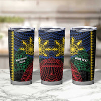 Personalised Philippines Christmas Tumbler Cup Xmas Tree Filipino Tribal Patterns DT05 - Polynesian Pride