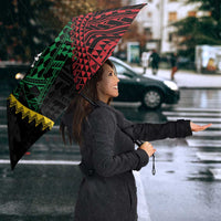 Philippines Christmas Umbrella Xmas Tree Filipino Tribal Patterns DT05 - Polynesian Pride