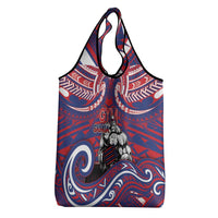 Samoa Gym Grocery Bag Muscle Samoan Tribal Waves DT05 - Polynesian Pride