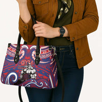Samoa Gym Leather Bag Muscle Samoan Tribal Waves DT05 - Polynesian Pride