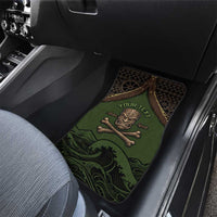 Personalised Hawaii Tiki Pirates Car Mats Kakau Pattern Polynesian Style DT05 - Polynesian Pride