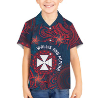 Personalised Wallis And Futuna Hawaiian Shirt Hibiscus Polynesian Tribal Pattern DT05 - Polynesian Pride