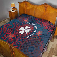 Wallis And Futuna Quilt Hibiscus Polynesian Tribal Pattern DT05 - Polynesian Pride