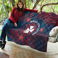 Wallis And Futuna Quilt Hibiscus Polynesian Tribal Pattern DT05 - Polynesian Pride