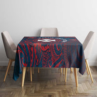 Wallis And Futuna Tablecloth Hibiscus Polynesian Tribal Pattern DT05 - Polynesian Pride