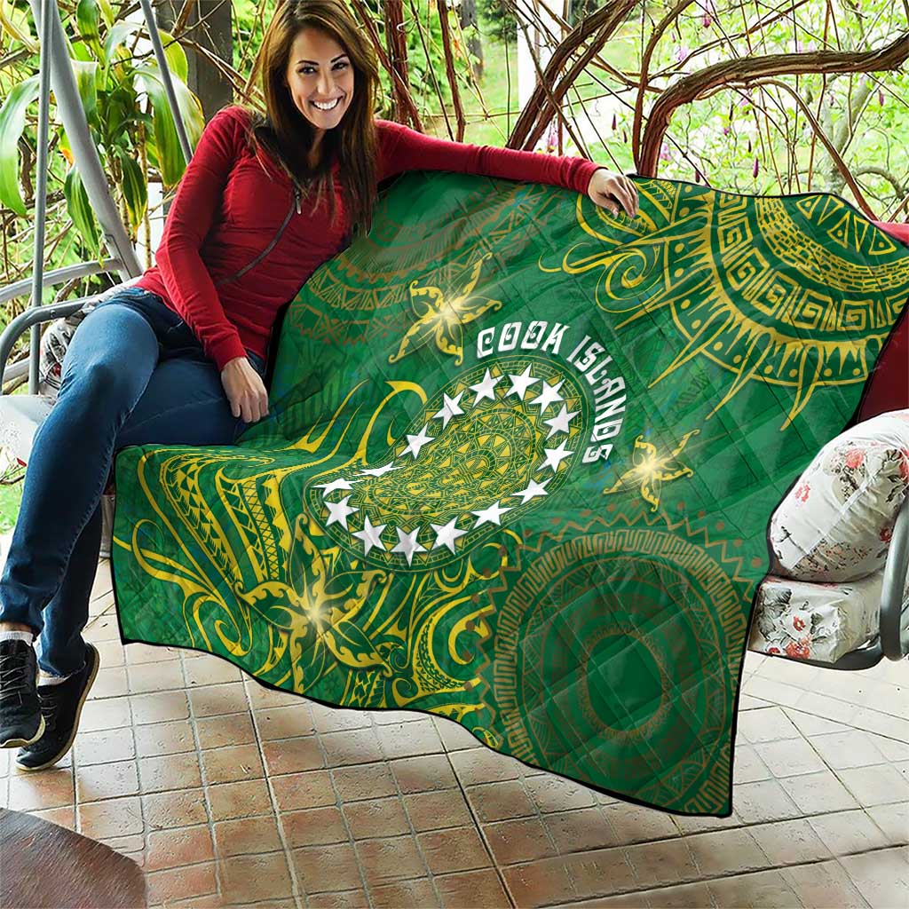 Cook Islands Quilt Hibiscus Polynesian Tribal Pattern DT05 - Polynesian Pride