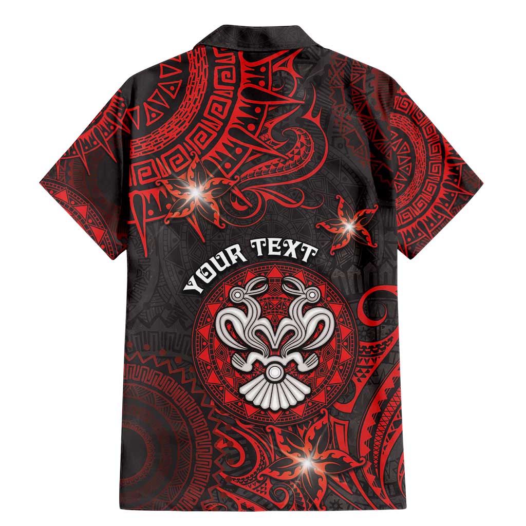 Personalised Easter Island Family Matching Mermaid Dress and Hawaiian Shirt Hibiscus Polynesian Tribal Pattern DT05 - Polynesian Pride