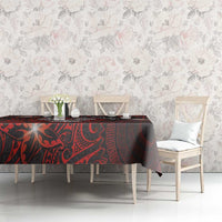 Easter Island Tablecloth Hibiscus Polynesian Tribal Pattern DT05 - Polynesian Pride