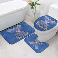 Toa Samoa Bathroom Set Samoan Warrior Spirit Rugby - Polynesian Pride
