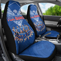 Toa Samoa Car Seat Cover Samoan Warrior Spirit Rugby - Polynesian Pride