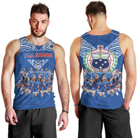 Toa Samoa Men Tank Top Samoan Warrior Spirit Rugby - Polynesian Pride