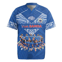 Toa Samoa Rugby Jersey Samoan Warrior Spirit Rugby - Polynesian Pride