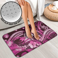 Maori Romantic Valentine Bathroom Set The Hongi Kiss Pink Galaxy