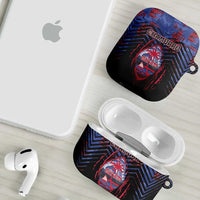 Guam AirPods Case Chamorro Seal Tribal Scratch Design - Polynesian Pride