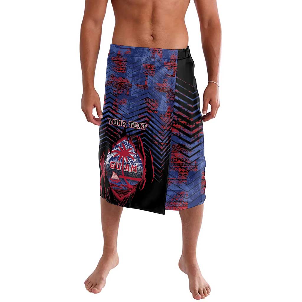 Personalised Guam Lavalava Chamorro Seal Tribal Scratch Design - Polynesian Pride