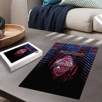 Guam Puzzle Chamorro Seal Tribal Scratch Design - Polynesian Pride