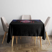 Guam Tablecloth Chamorro Seal Tribal Scratch Design - Polynesian Pride