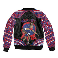 Personalised Samoa Mixed Martial Arts Bomber Jacket Flying Knee Of Samoan DT05 - Polynesian Pride