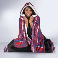 Samoa Mixed Martial Arts Hooded Blanket Flying Knee Of Samoan - Polynesian Pride