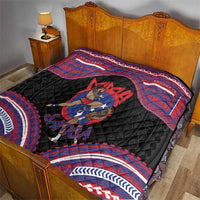 Samoa Mixed Martial Arts Quilt Flying Knee Of Samoan DT05 - Polynesian Pride