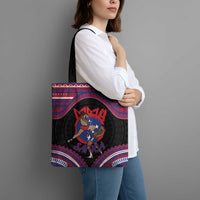 Samoa Mixed Martial Arts Tote Bag Flying Knee Of Samoan DT05 - Polynesian Pride