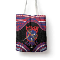 Samoa Mixed Martial Arts Tote Bag Flying Knee Of Samoan DT05 - Polynesian Pride