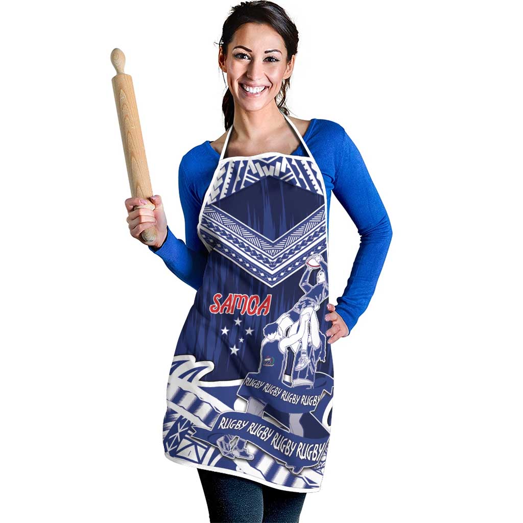 Samoa Rugby Apron Pacific Warrior Glory DT05 - Polynesian Pride