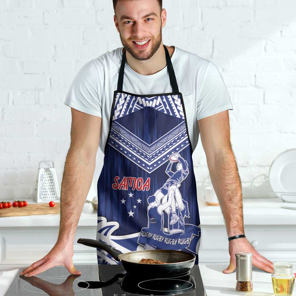 Samoa Rugby Apron Pacific Warrior Glory DT05 - Polynesian Pride