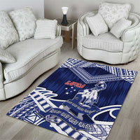 Samoa Rugby Area Rug Pacific Warrior Glory DT05 - Polynesian Pride