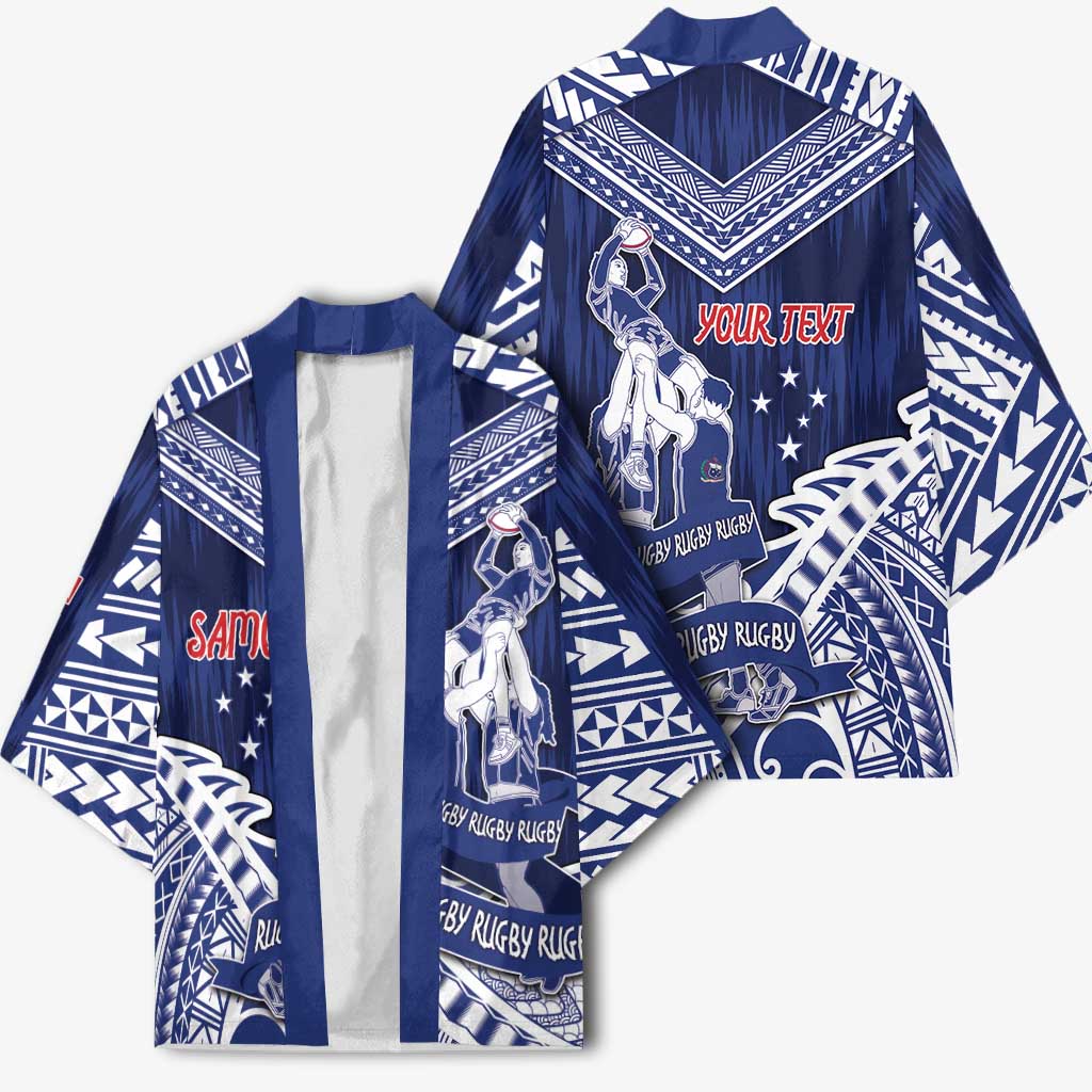 Personalised Samoa Rugby Kimono Pacific Warrior Glory DT05 - Polynesian Pride