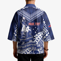 Personalised Samoa Rugby Kimono Pacific Warrior Glory DT05 - Polynesian Pride