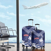 Samoa Rugby Luggage Cover Pacific Warrior Glory DT05 - Polynesian Pride