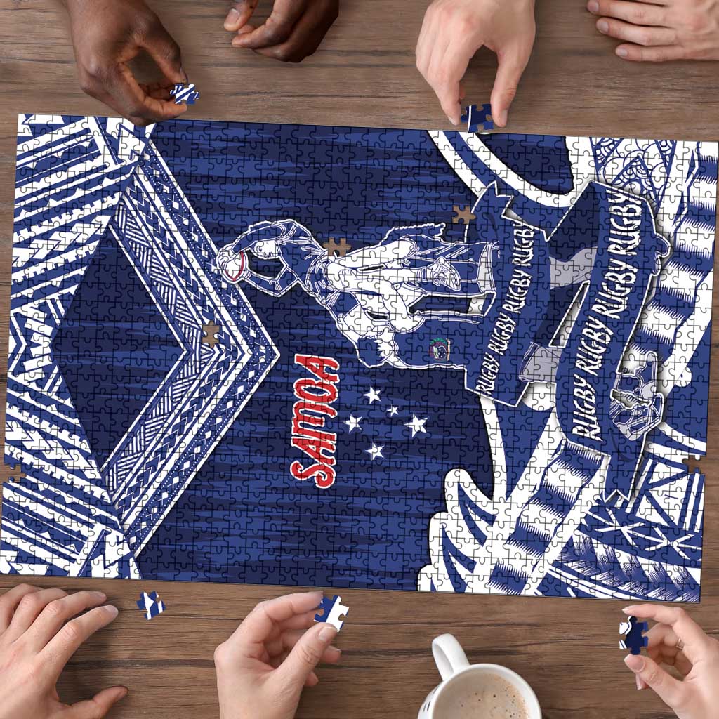 Samoa Rugby Puzzle Pacific Warrior Glory DT05 - Polynesian Pride