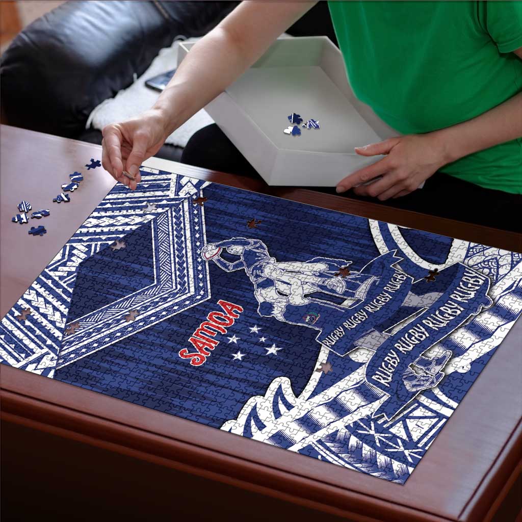 Samoa Rugby Puzzle Pacific Warrior Glory DT05 - Polynesian Pride