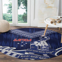 Samoa Rugby Round Carpet Pacific Warrior Glory DT05 - Polynesian Pride