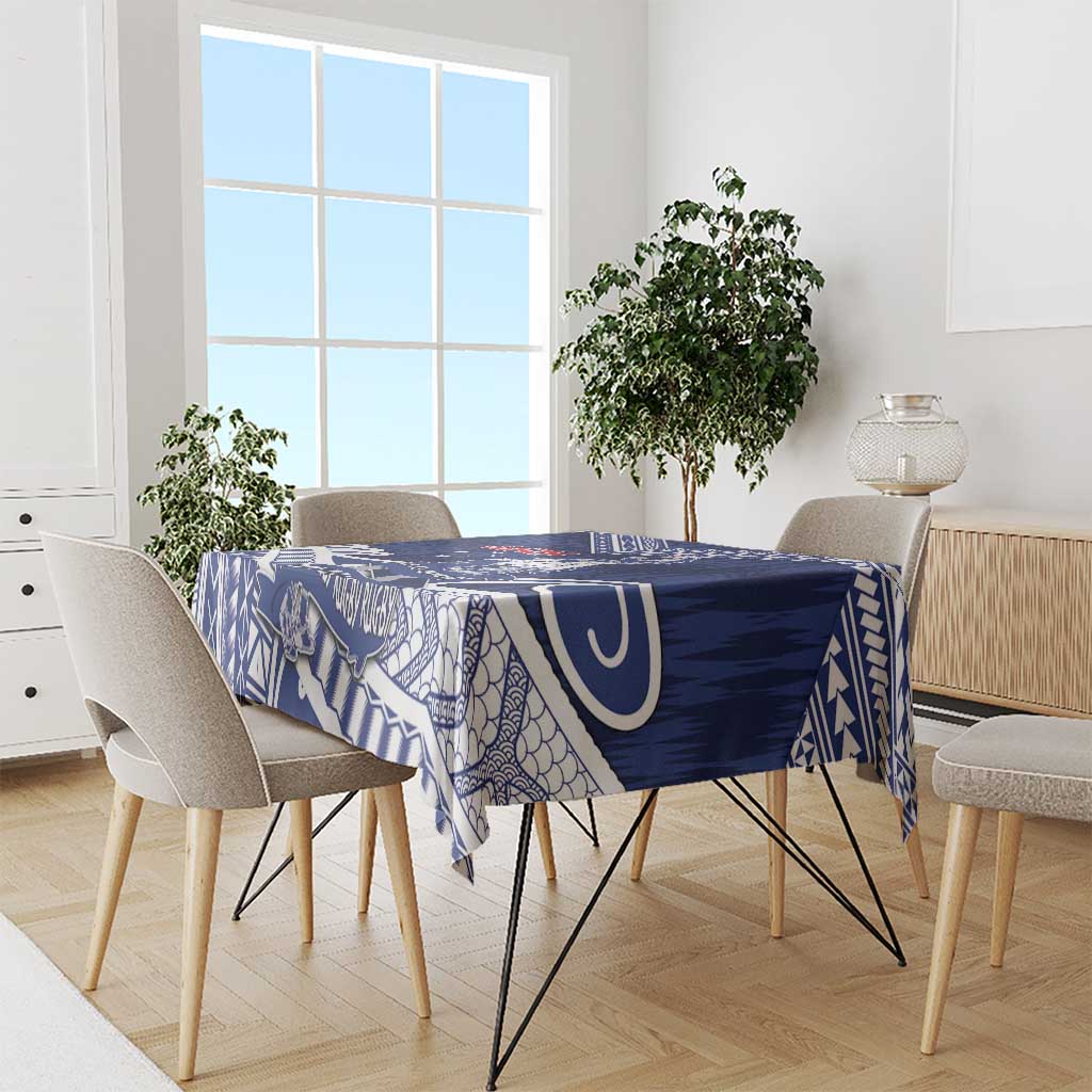 Samoa Rugby Tablecloth Pacific Warrior Glory DT05 - Polynesian Pride