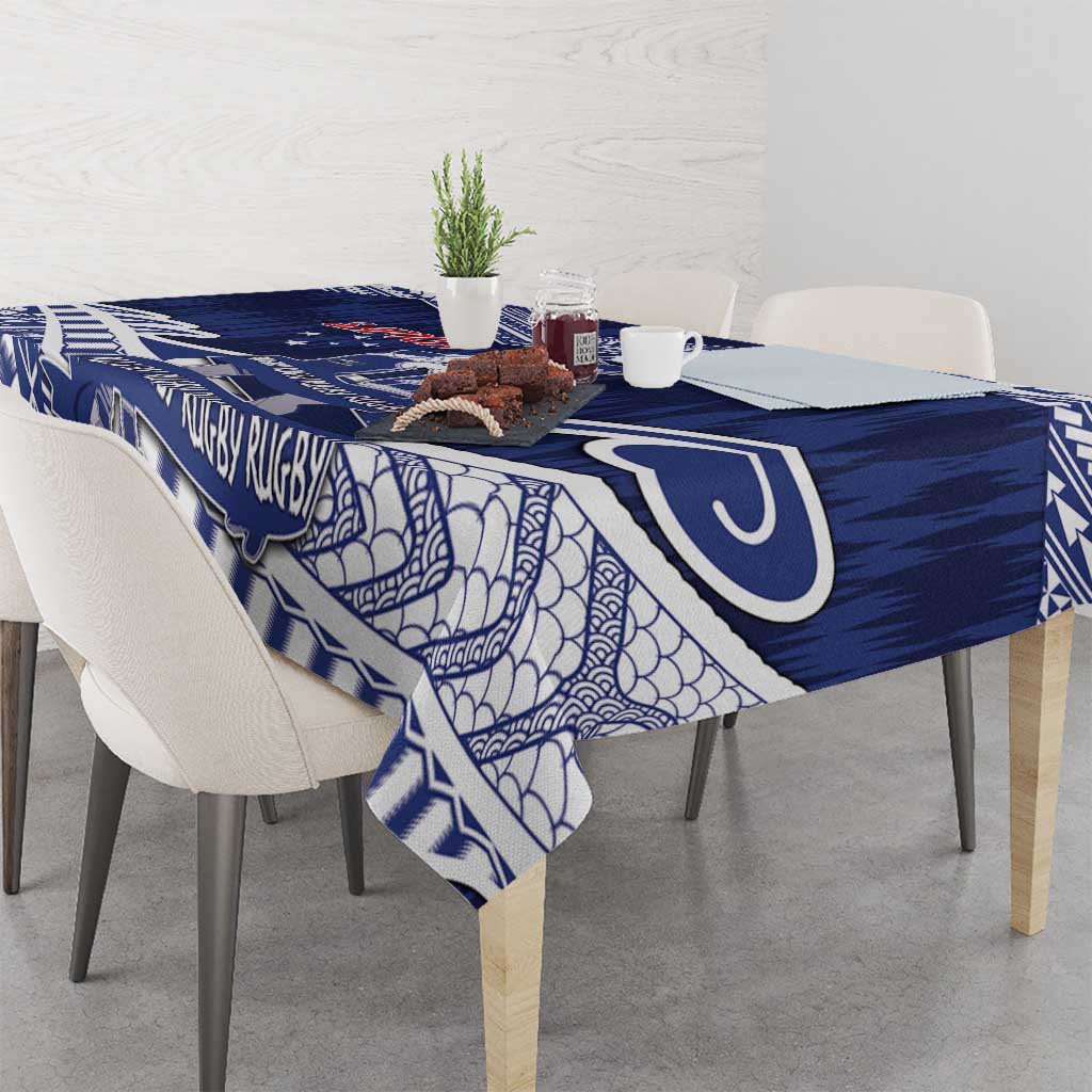 Samoa Rugby Tablecloth Pacific Warrior Glory DT05 - Polynesian Pride