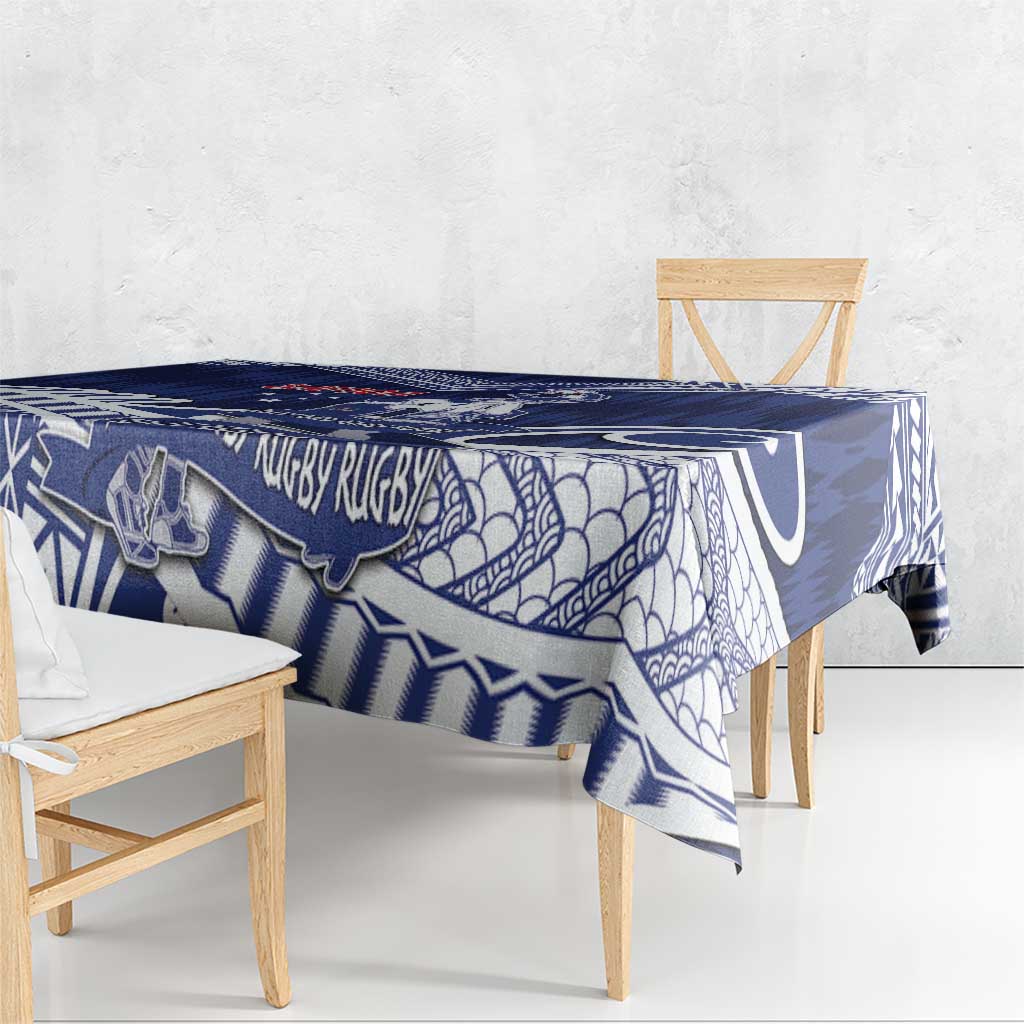 Samoa Rugby Tablecloth Pacific Warrior Glory DT05 - Polynesian Pride