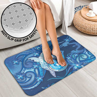 Northern Mariana Islands Bathroom Set Galaxy Polynesian Shark Tattoo - Polynesian Pride