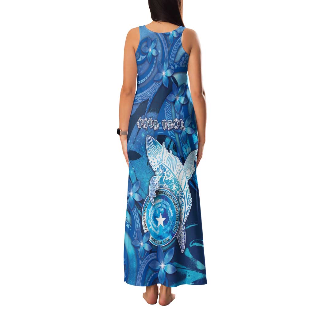 Personalised Northern Mariana Islands Family Matching Tank Maxi Dress and Hawaiian Shirt Galaxy Polynesian Shark Tattoo - Polynesian Pride