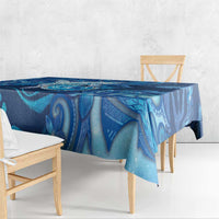 Northern Mariana Islands Tablecloth Galaxy Polynesian Shark Tattoo DT05 - Polynesian Pride