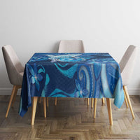 Northern Mariana Islands Tablecloth Galaxy Polynesian Shark Tattoo DT05 - Polynesian Pride