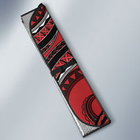 Tonga Christmas Auto Sun Shade Santa Riding Humpback Whale DT05 - Polynesian Pride