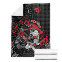 Hawaiian And Japanese Blanket Aloha Koi Fish Palaka Patterns DT05 - Polynesian Pride
