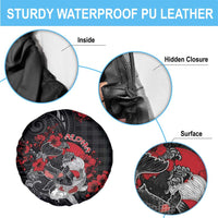 Hawaiian And Japanese Spare Tire Cover Aloha Koi Fish Palaka Patterns DT05 - Polynesian Pride